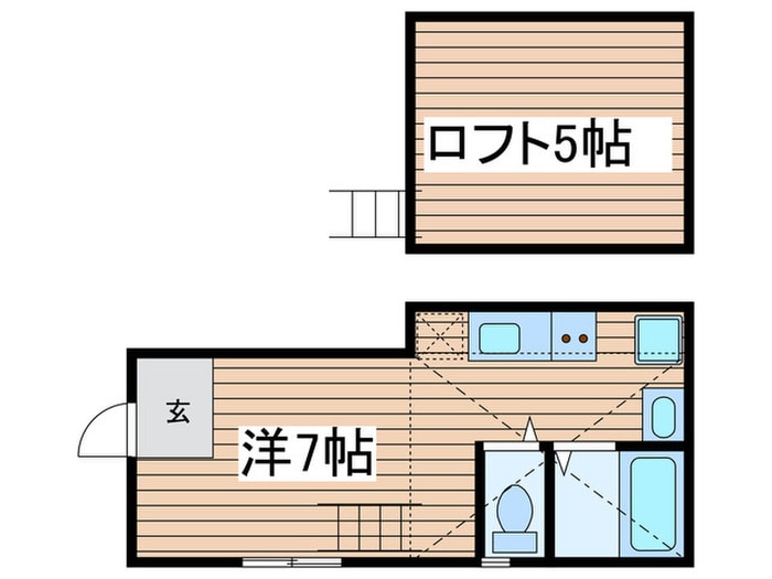 間取り図 MIZUHO UCHIKATA AP