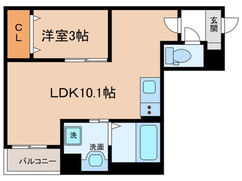 間取図 Jack　kanseiⅣ