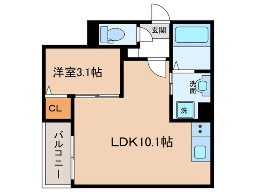 間取図 Jack　kanseiⅣ