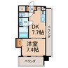 ＣＬＡＩＲ ＨＥＩＷＡ 1DKの間取り