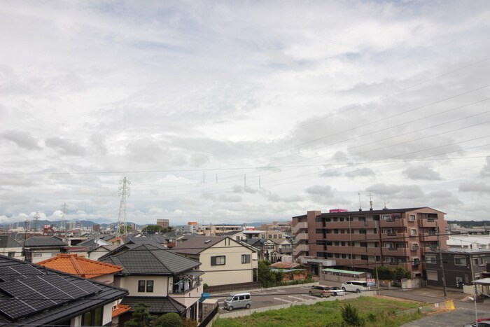 室内からの展望 アルメリアコ－ポ