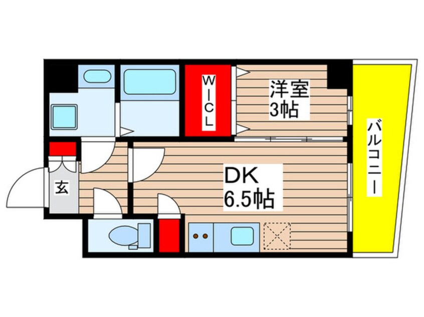 間取図 エステムコート名古屋上前津