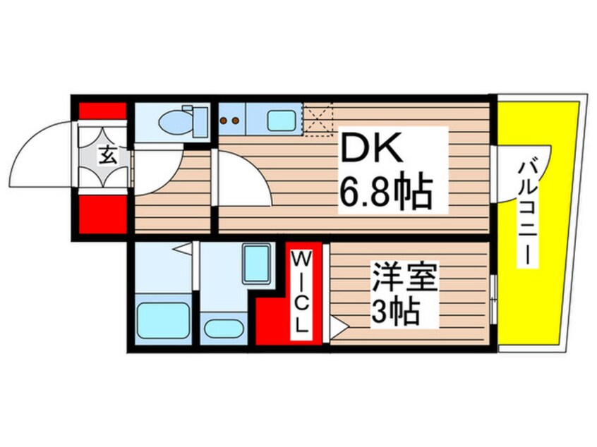 間取図 エステムコート名古屋上前津