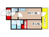 エステムコート名古屋上前津 1DKの間取り
