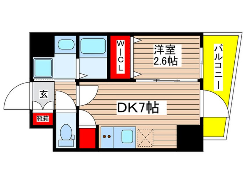 間取図 エステムコート名古屋上前津