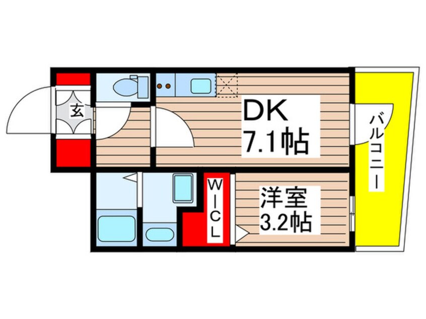 間取図 エステムコート名古屋上前津