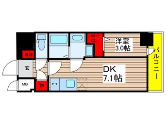 間取図 エステムコート名古屋上前津