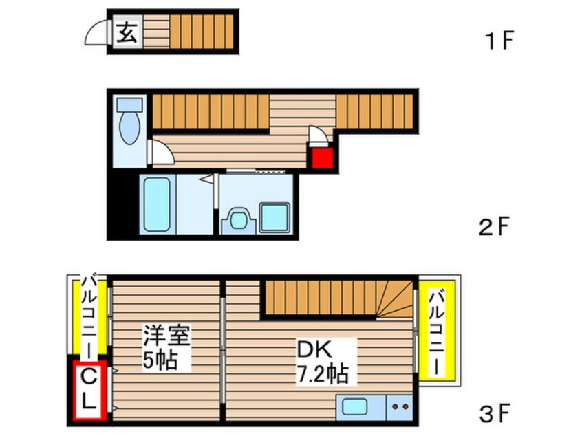 間取図 エスポワール山王