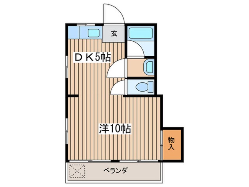 間取図 ハイツ真美