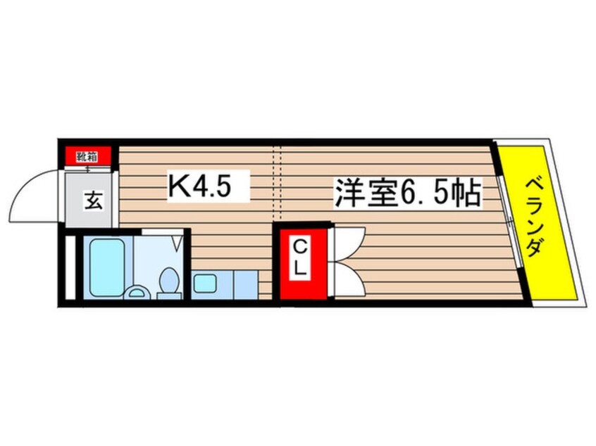 間取図 サンテラス瑞穂