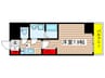 SHOKEN Residence名古屋〈泉〉 1Kの間取り