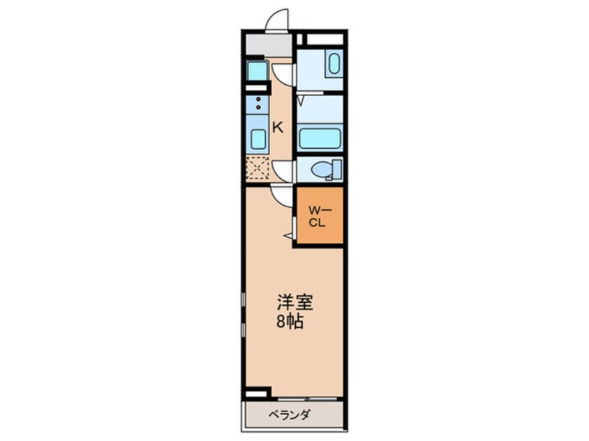 間取図 クレール　パインツリー