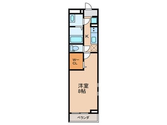 間取図 クレール　パインツリー