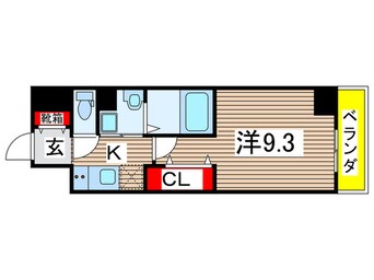 間取図 宙（SOLA)御器所駅前