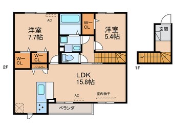 間取図 ベルアローラ