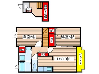 間取図 サフィニアガーデンA棟