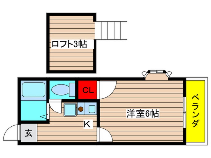 間取図 アトラスＢ