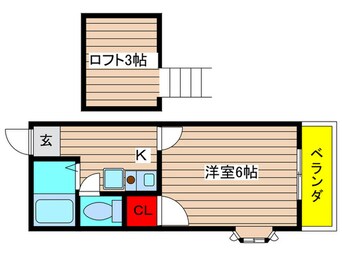 間取図 アトラスＢ