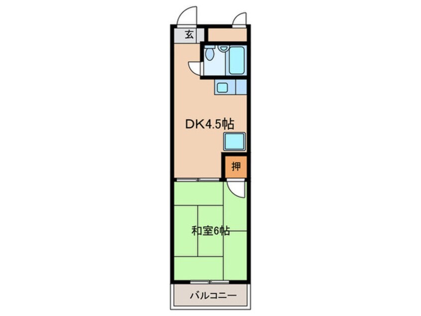 間取図 シティコザワ