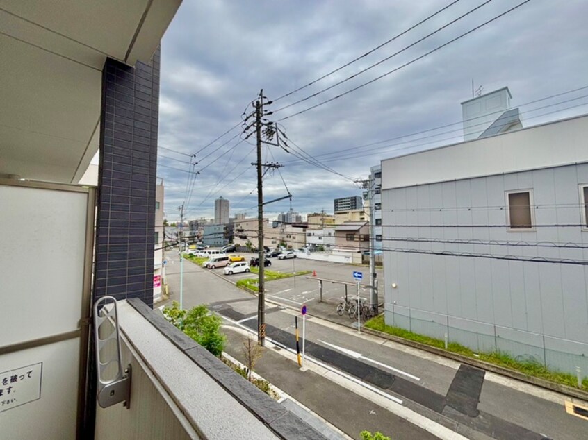 室内からの展望 パルティール黒川本通り