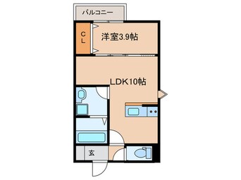 間取図 LECOCON岩倉V