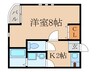 Ａ－レガ－ト大曽根 1Kの間取り