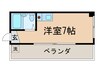 エスポワ－ル上飯田 1Rの間取り