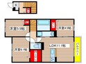 ソレイユ鴻の巣の間取図