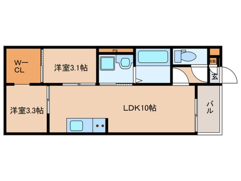 間取図 REGALEST上飯田駅