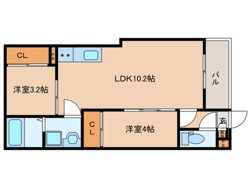 間取図 REGALEST上飯田駅