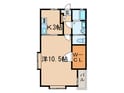 フロ－ラルパレスの間取図