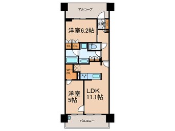 間取図 シエリア本郷駅前（1302）