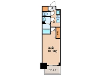 間取図 ﾌﾟﾚｻﾝｽ丸の内ﾘﾗﾃｨ(605)