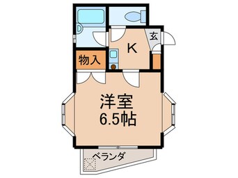 間取図 サンジャンテ東枇杷島
