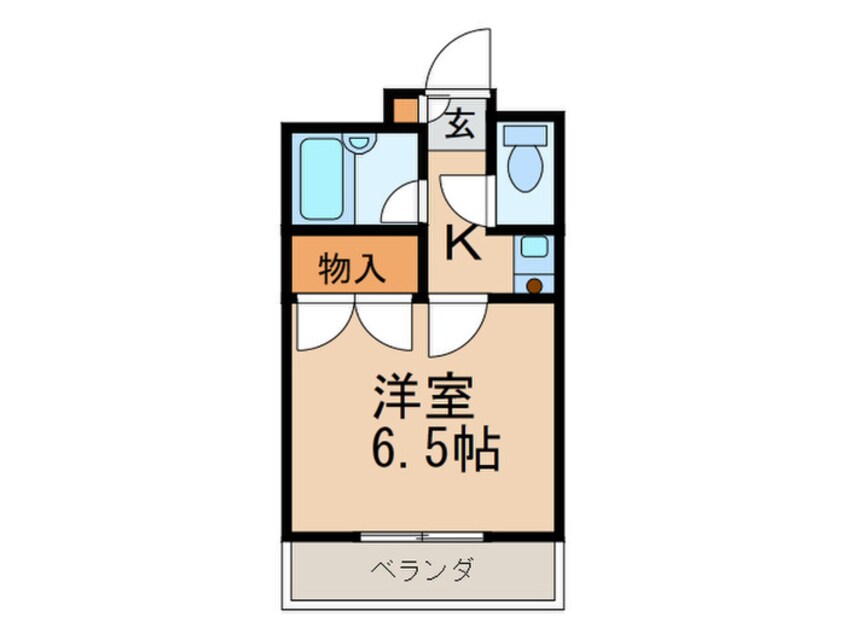 間取図 サンジャンテ東枇杷島