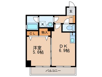 間取図 ウイング駅前ビル