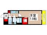エスリード新栄プライム(504） 1Kの間取り