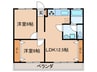 第二秋善ビル 2LDKの間取り