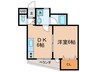 タケトー 1DKの間取り