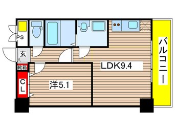 間取図 サンマ－ル金山南