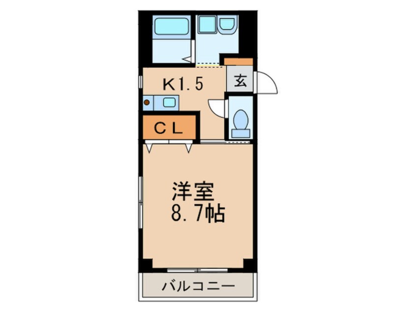 間取図 ハピネス畑江