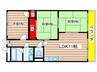 サンフレッチェ１５ 3LDKの間取り