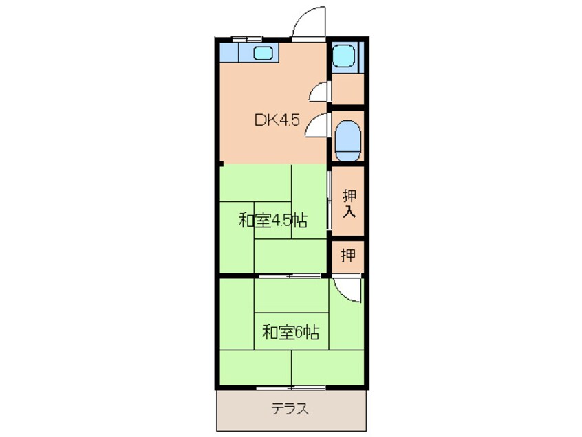 間取図 ひかり荘