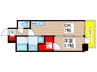 ｴｽﾃﾑｺｰﾄ名古屋新栄Ⅴﾗﾎﾟｰﾙ(1001) 1DKの間取り