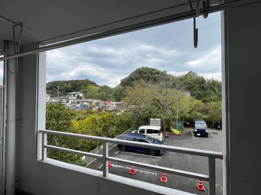 室内からの展望 第２ビューハイツ兄山