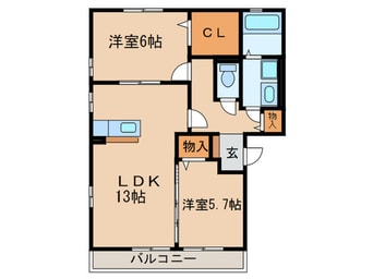 間取図 メープルハウス