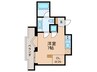 SK　BUILDING-5 1Rの間取り