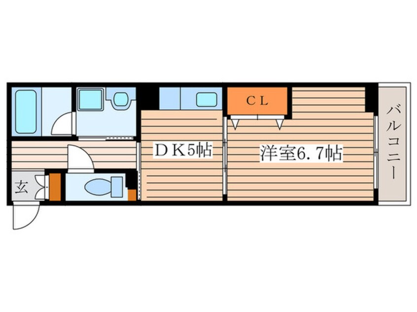 間取図 メゾンドヴェ－ル