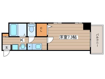 間取図 エスタシオン新栄