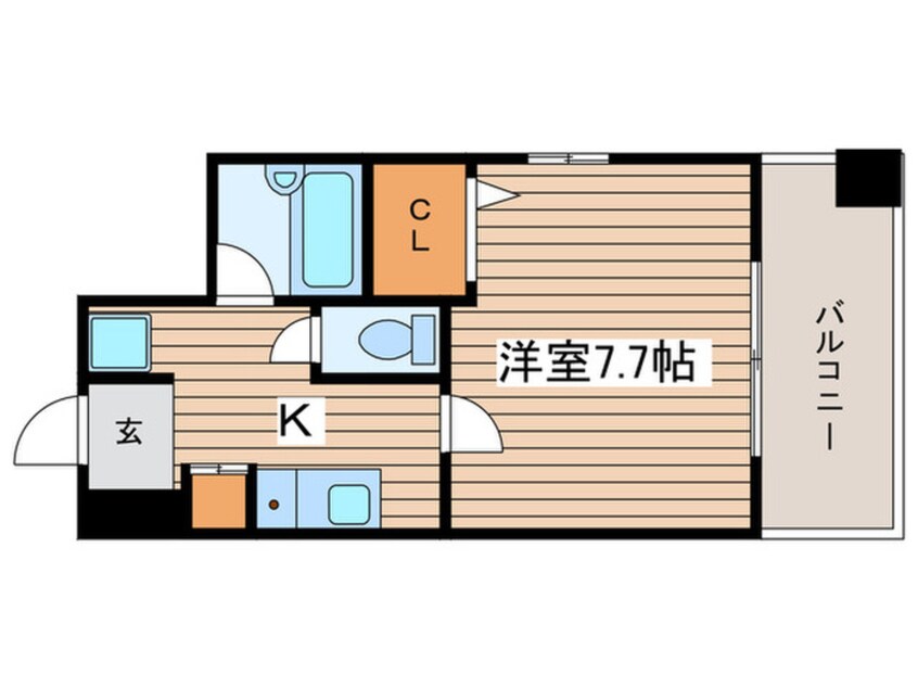 間取図 エスタシオン新栄